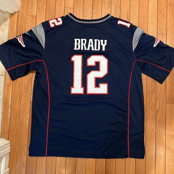 Nike NFL On Field Stitched Tom Brady New England Patriots Jersey Size XXL GOAT - Picture 9 of 12